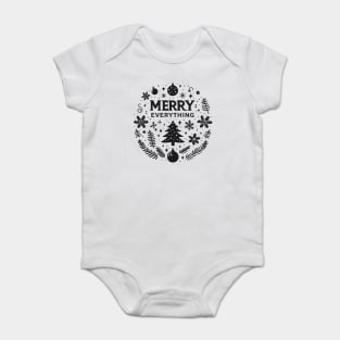 Merry Everything Baby Bodysuit